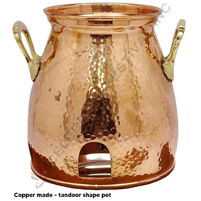 Copper Table Top Tandoor