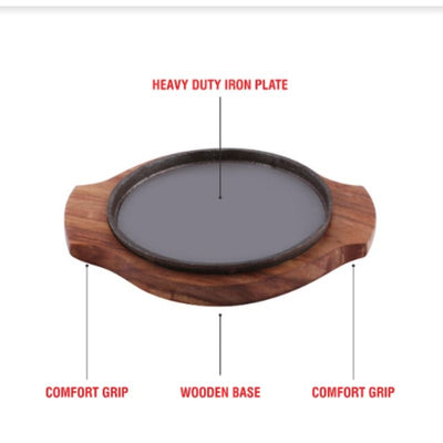 Sizzler Round With Side Handle