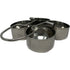 Stainless Steel Chomukha (Food Serving Bucket) - Food server