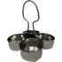 Stainless Steel Chomukha (Food Serving Bucket) - Food server