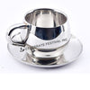 Stainless Steel Cup And Saucer