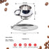 Stainless Steel Cup And Saucer