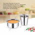 Madras Filter Coffee Dabra / Glass And Katori
