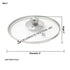 Glass Handi Cover lid