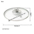 Glass Handi Cover lid
