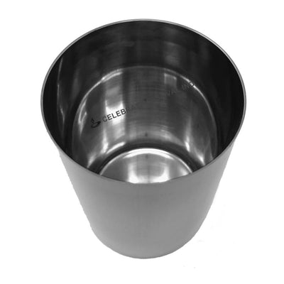 Steel Glass (straight) #12 oz/ 2.5" dia / 4"H