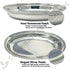 Double-layered hammered au gratin dish perfect for restaurant use
