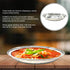 Versatile hammered steel dish for serving biryani and rice at home or restaurants