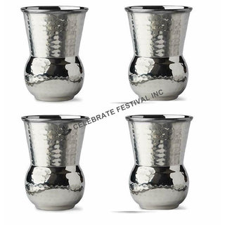 Hammered Stainless Steel Glass – 12oz Durable Drinkware for Hot & Cold Beverages