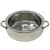 Glossy Mirror Finish Stainless Steel Handi with Handles – Traditional Double-Wall Serving Bowl