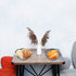 Curved Stainless Steel Serving Basket for Naan, Crispies, and Appetizers