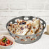 Round Bread Basket-Capsule Hole Single Wall, Mirror