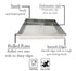 Mithai Tray Stainless Steel