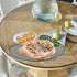 Non-reactive stainless steel platter perfect for food presentation