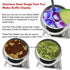 Stainless Steel Pani Puri Bowl (Buffet Display)