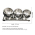 Stainless Steel Pani Puri Bowl (Buffet Display)