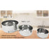 Stainless Steel Katori (Bowl): Available in four sizes