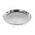 Stainless Steel Round Hammered Platter – Ideal for Serving Rice, Curries & Chutneys (7