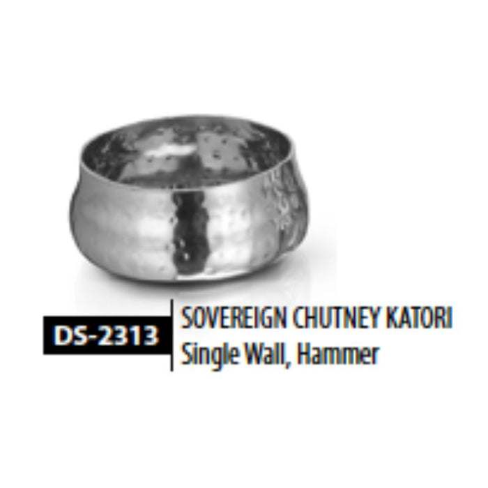 Stainless Steel Sovereign Katori Hammered