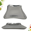 Stainless Steel Hammered Abstract Design Serving Tray – Decorative Platter for Modern Entertaining