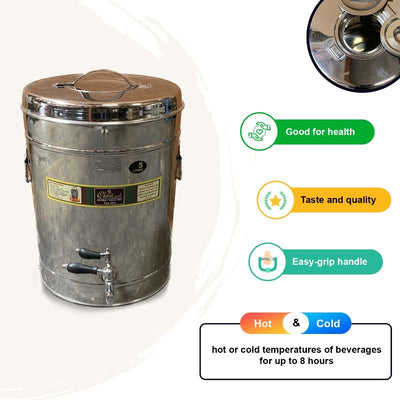 Stainless Steel Hot/Cold Tea Kettle - Regular