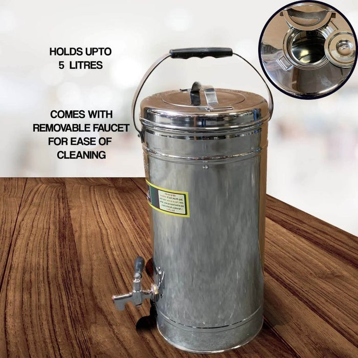 Stainless Steel Hot/Cold Tea Kettle - Slim