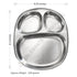Stainless Steel Round snacks/ Pav Bhaji/ Samosa Plate/ Thali