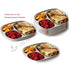 Stainless Steel Round snacks/ Pav Bhaji/ Samosa Plate/ Thali