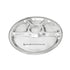 Stainless Steel Round Thali Mess Tray - 12.5"