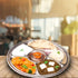 Stainless Steel Round Thali Mess Tray - 12.5"