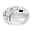 5 Compartment round Thali / plate 13"