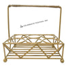 Chai-Tea Glass Holder Gold-String-6