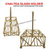 Chai-Tea Glass Holder Gold-String-6