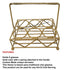 Chai-Tea Glass Holder Gold-String-6