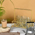 Chai-Tea Glass Holder Gold-String-6