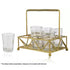 Chai-Tea Glass Holder Gold-String-6