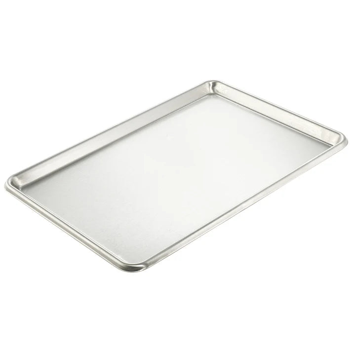 Winco 18/8 Stainless Steel Sheet Pan, Open Bead