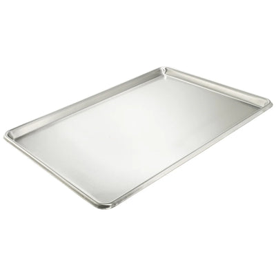 Winco 18/8 Stainless Steel Sheet Pan, Open Bead