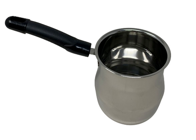 Stainless Steel Tandoori Chai Pan/ Turkish Coffee Pot/Saucepan Coffee Maker/Sauce Pan Butter Melter/Milk Warmer Pots for Stove Top: Available in  16oz and 32 oz