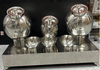 Stainless Steel Pani Puri Buffet Set – Plain Finish