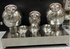 Stainless Steel Pani Puri Buffet Set – Plain Finish