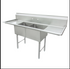 GSW 2 Compartment Sink - 2 Drain Boards