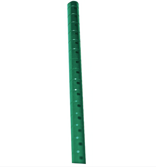Serv-Ware Green Epoxy Wire Shelving Post, Commercial Shelving Support, NSF (Various Sizes Available)