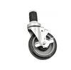 5" Caster with Brake for Worktables, Equipment Stands and Steam Tables