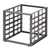 Cambro Camshelving Basics Plus Ultimate 6-Tray Sheet Pan Rack Shelf – Brushed Graphite