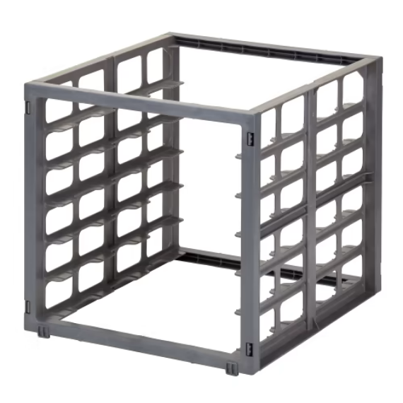 Cambro Camshelving Basics Plus Ultimate 6-Tray Sheet Pan Rack Shelf – Brushed Graphite