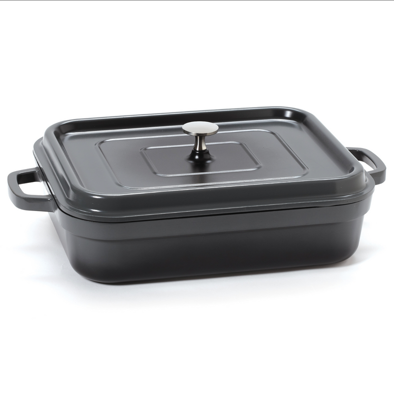 CA-010-GR/BK/CC Induction Ready Rectangular Roaster