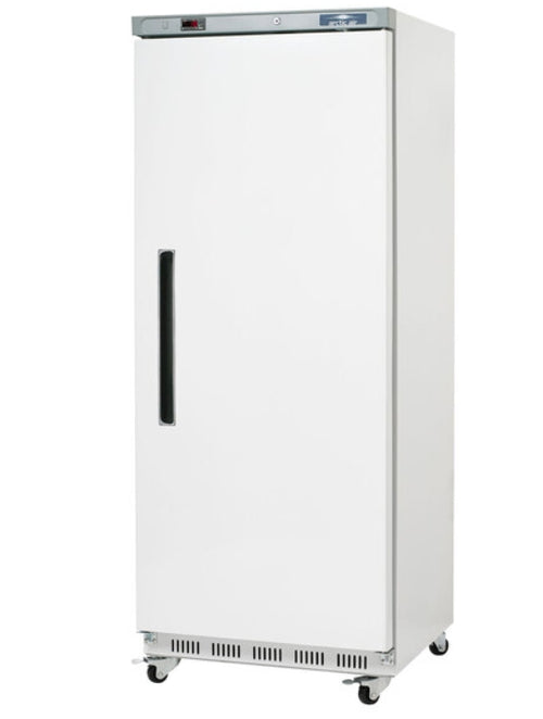 Arctic Air AWF25 White Reach-In Freezer 25 Cu. Ft. – Single Door Commercial Freezer