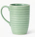 Ariane Artisan 10 1/7 Oz  Ribs Non-Stackable Porcelain Mug ( Case of 6 )