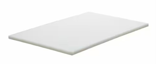 Cambro Camwear® Commercial Polyethylene Cutting Board for Food Preparation – 21" x 13-1/8" x 1/2"